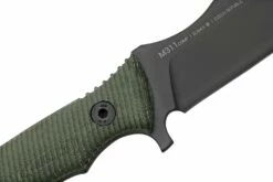 ANV Knives M311, M311-064 Spelter NC Elmax, Black Micarta Handle, Black Kydex Sheath, Feststehendes Messer -Messer Verkäufe 2024 ANVM311 064 05 anv