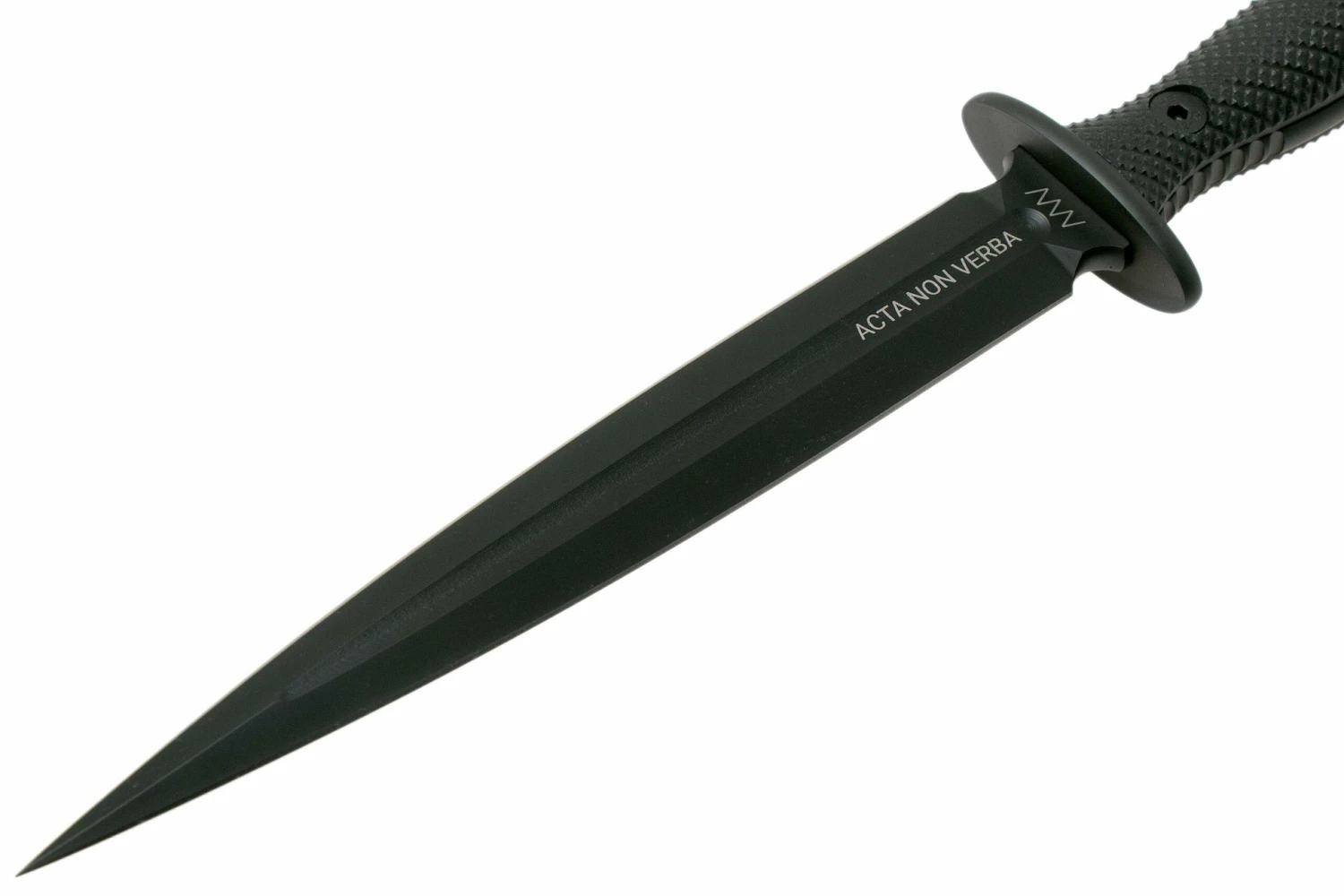 ANV M500 Anthropoid DLC Elmax, Schwarzer Handgriff, M500-001, Schwarze Kydexscheide, Dolch 5 ANV M500 Anthropoid DLC Elmax, Schwarzer Handgriff, M500-001, Schwarze Kydexscheide, Dolch – Bild 3