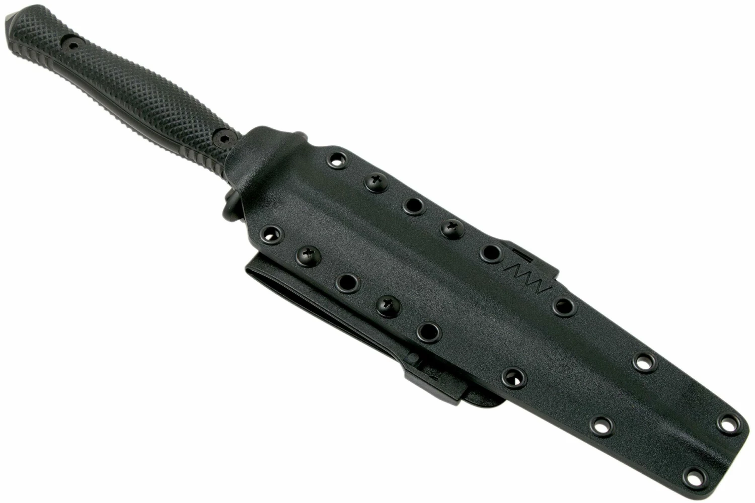 ANV M500 Anthropoid DLC Elmax, Schwarzer Handgriff, M500-001, Schwarze Kydexscheide, Dolch 8 ANV M500 Anthropoid DLC Elmax, Schwarzer Handgriff, M500-001, Schwarze Kydexscheide, Dolch – Bild 6