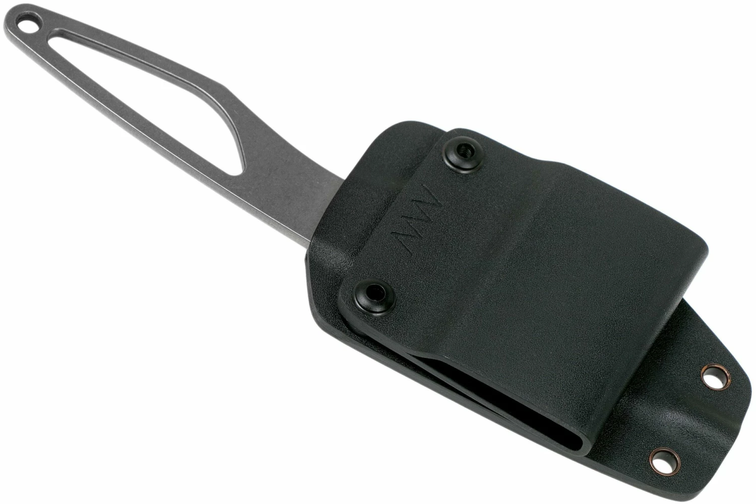 ANV P100 Sleipner, No Paracord P100-001, Schwarze Kydexscheide, Halsmesser 8 ANV P100 Sleipner, No Paracord P100-001, Schwarze Kydexscheide, Halsmesser – Bild 6