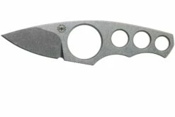 Amare Knives A-Max Stonewashed AM-SW Halsmesser, Uli Hennicke Design