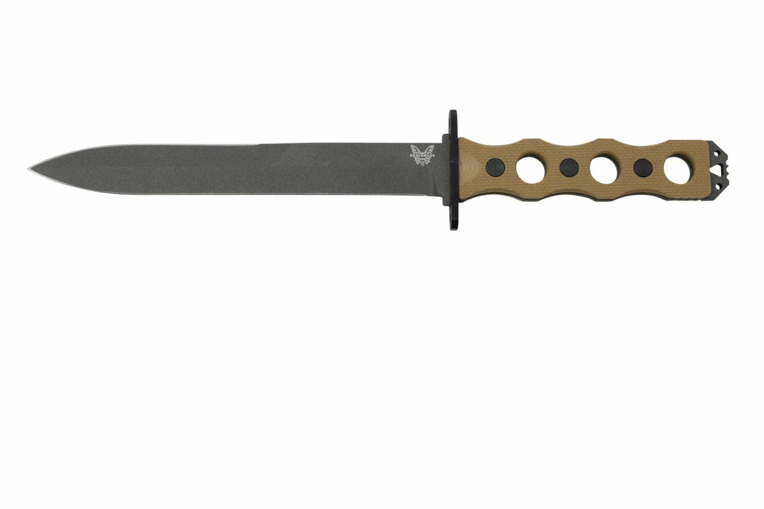 Benchmade SOCP Desert Tan 185BK-1 CPM 3V Feststehende Messer, Greg Thompson Design 3 Benchmade SOCP Desert Tan 185BK-1 CPM 3V Feststehende Messer, Greg Thompson Design