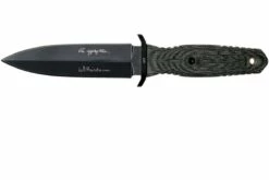 Böker Applegate 4.5 All Black 121644 Dolk, Bill Harsey Design