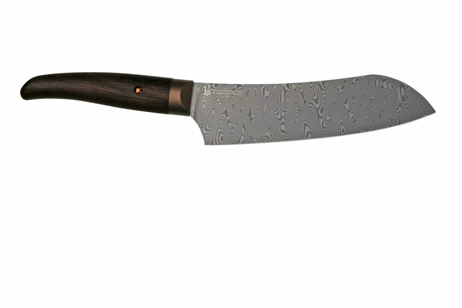 Due Cigni Coquus Balbach Damascus 2C2103DGD Santoku 18 Cm 4 Due Cigni Coquus Balbach Damascus 2C2103DGD Santoku 18 Cm – Bild 2