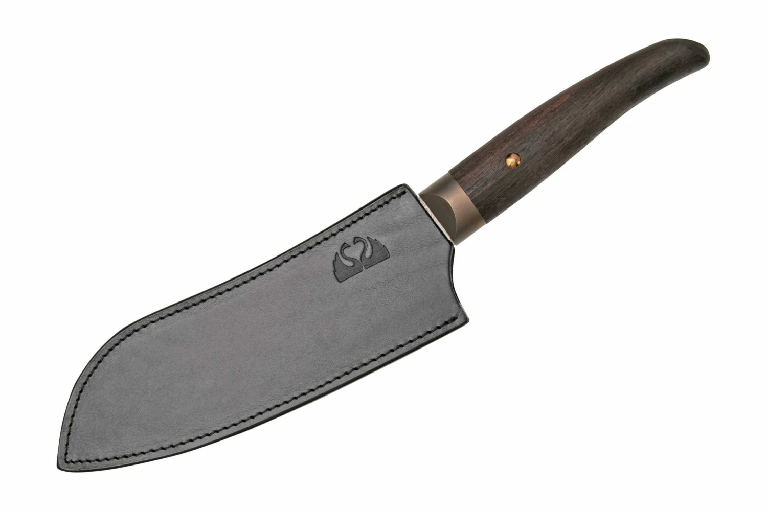 Due Cigni Coquus Balbach Damascus 2C2103DGD Santoku 18 Cm 9 Due Cigni Coquus Balbach Damascus 2C2103DGD Santoku 18 Cm – Bild 7