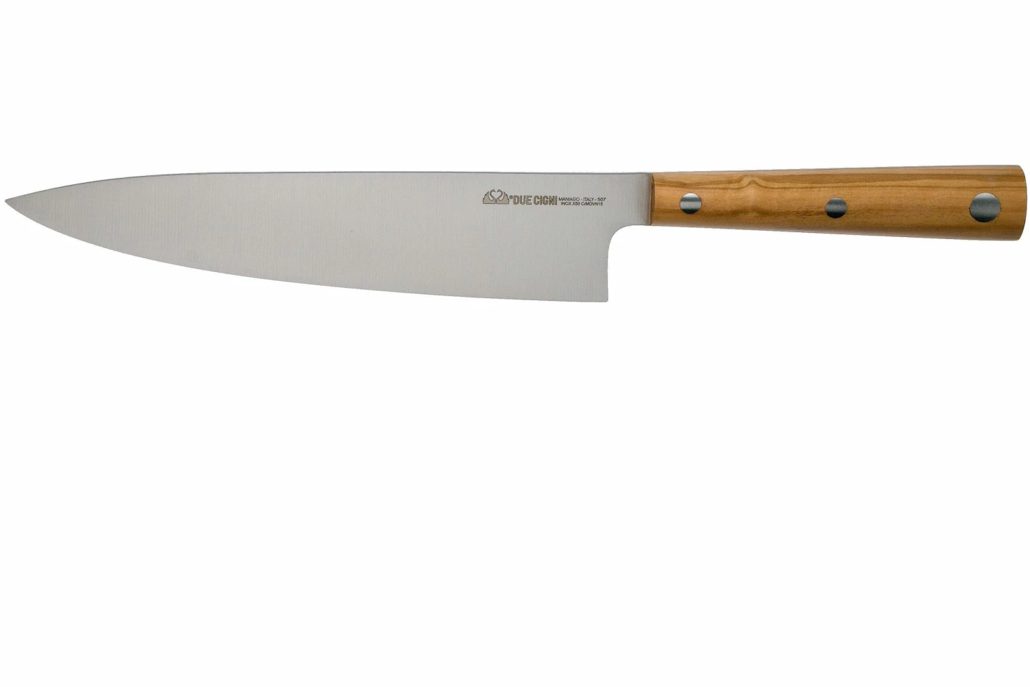 Due Cigni Hakucho Gyuto 21 Cm, Olivenholz 3 Due Cigni Hakucho Gyuto 21 Cm, Olivenholz