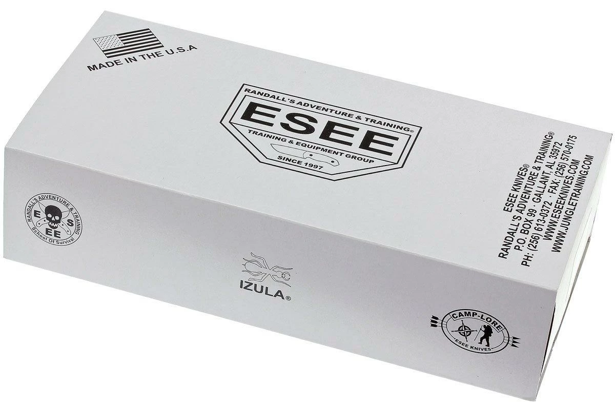 ESEE Izula OD Grün IZULA-OD Halsmesser Inkl. Schwarze Scheide + Gürtelclip 9 ESEE Izula OD Grün IZULA-OD Halsmesser Inkl. Schwarze Scheide + Gürtelclip – Bild 7