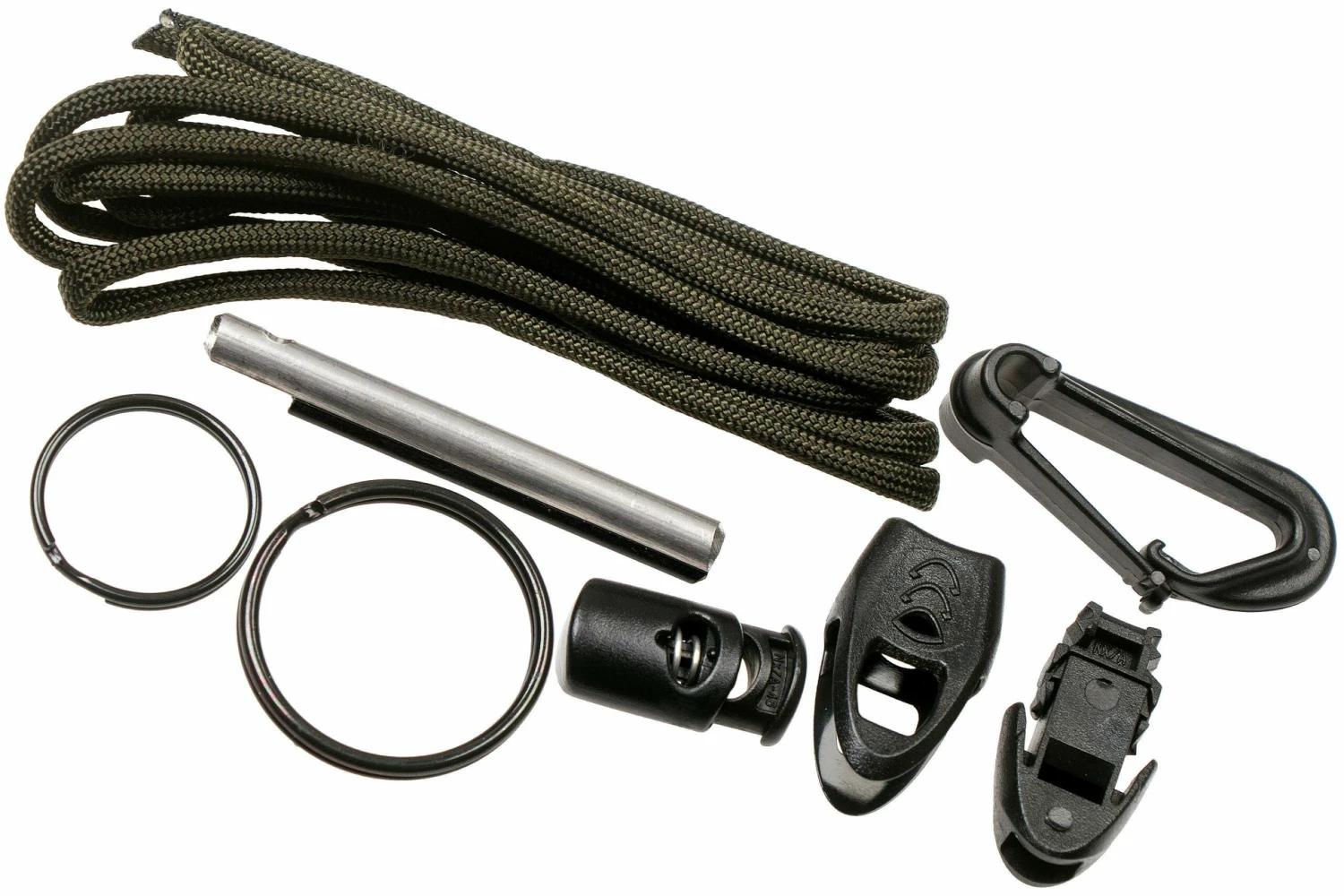 ESEE Izula Tactical Gunsmoke IZULA-TGK, Survivalkit Mit Scheide Und Feuerstahl 10 ESEE Izula Tactical Gunsmoke IZULA-TGK, Survivalkit Mit Scheide Und Feuerstahl – Bild 8