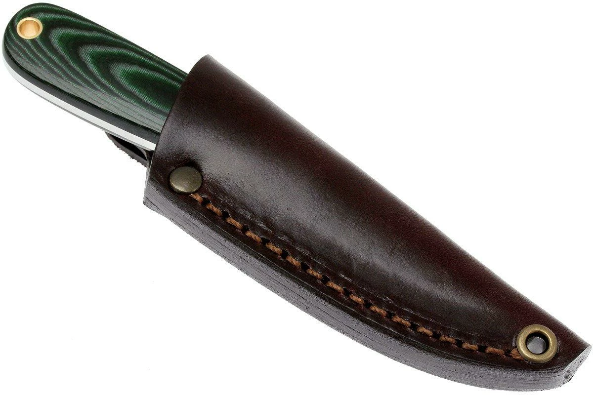 EnZo Necker 70, Micarta Grün, Lederholster 9804 9 EnZo Necker 70, Micarta Grün, Lederholster 9804 – Bild 7