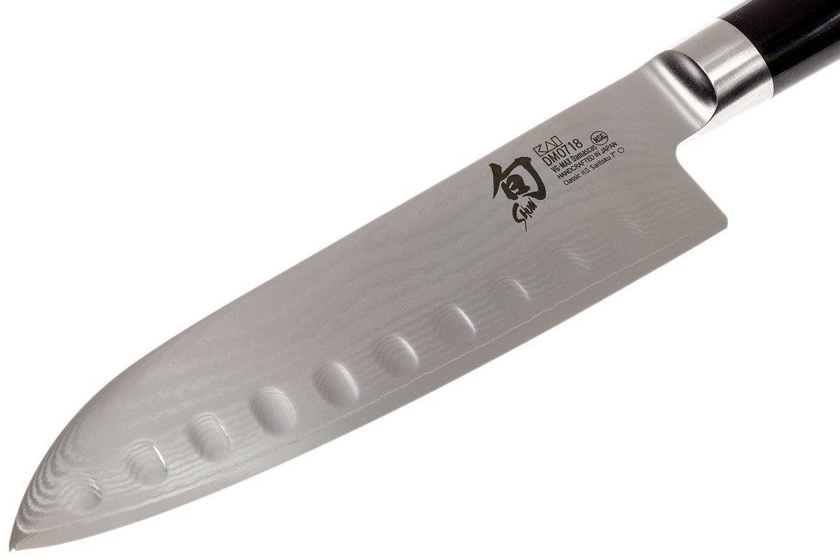 Kai Shun - Santoku Mit Kullenschliff 18 Cm 5 Kai Shun - Santoku Mit Kullenschliff 18 Cm – Bild 3