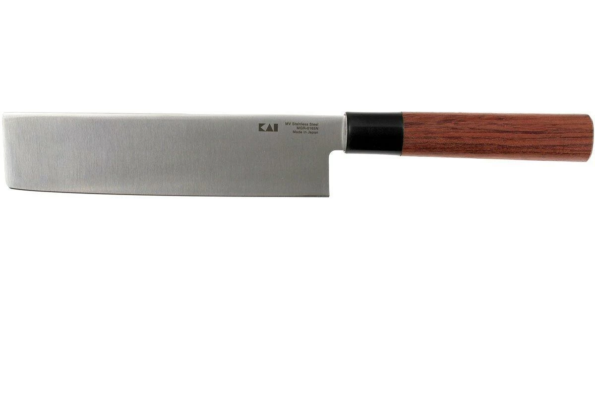 Kai Shun Seki Magoroku Redwood Nakiri 0165N 17 Cm 4 Kai Shun Seki Magoroku Redwood Nakiri 0165N 17 Cm – Bild 2