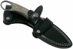 LionSteel H1 Skinner CVG Green Canvas Micarta Feststehendes Messer, Tommaso Rumici Design -Messer Verkäufe 2024 LI H1 CVG 06 lionsteel