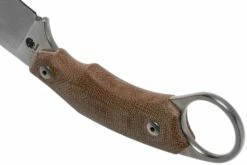 LionSteel H2 Drop Point CVN Natural Canvas Micarta Feststehendes Messer, Tommaso Rumici Design 13 LionSteel H2 Drop Point CVN Natural Canvas Micarta Feststehendes Messer, Tommaso Rumici Design -Messer Verkäufe 2024 LI H2 CVN 04 lionsteel