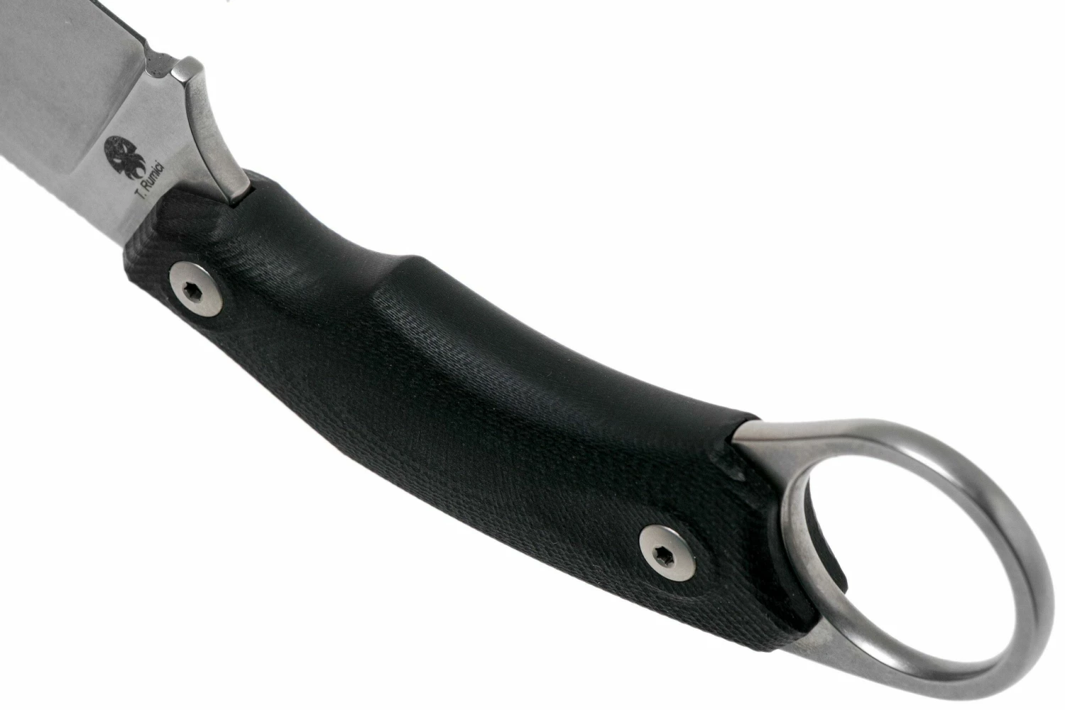 LionSteel H2 Drop Point GBK Black G10 Feststehendes Messer, Tommaso Rumici Design 6 LionSteel H2 Drop Point GBK Black G10 Feststehendes Messer, Tommaso Rumici Design – Bild 4