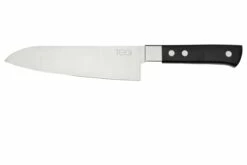 Maserin TEGI 2500-17PN Santoku Schwarz, 17 Cm