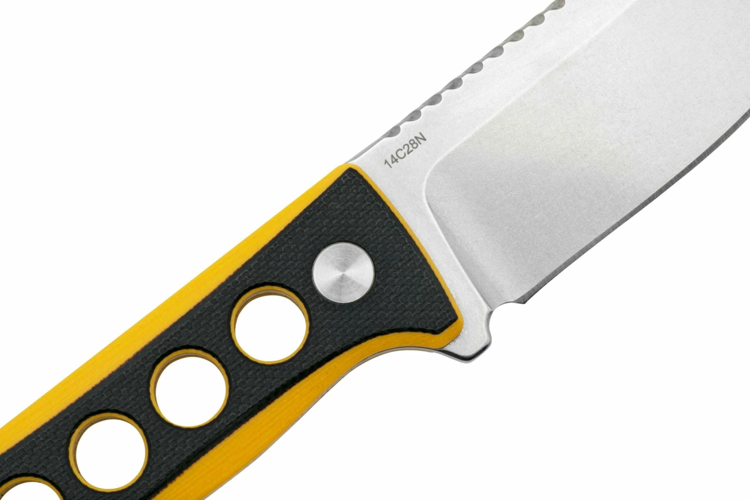 QSP Knife Canary QS141-A1 Stonewashed, Black Yellow G10, Halsmesser 7 QSP Knife Canary QS141-A1 Stonewashed, Black Yellow G10, Halsmesser – Bild 5