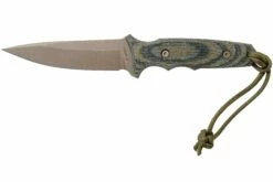 Spartan Blades Harsey TT Tactical Trout, FDE/CAMO W/Kydex TAN, Feststehendes Messer