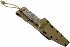 Spartan Blades Harsey TT Tactical Trout, FDE/CAMO W/Kydex TAN, Feststehendes Messer -Messer Verkäufe 2024 USSB43DECMKYTN 07 spartan blades