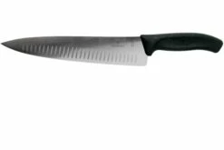 Victorinox SwissClassic 6.8023.25G Fleischmesser Mit Kullenschliff 25 Cm, Schwarz