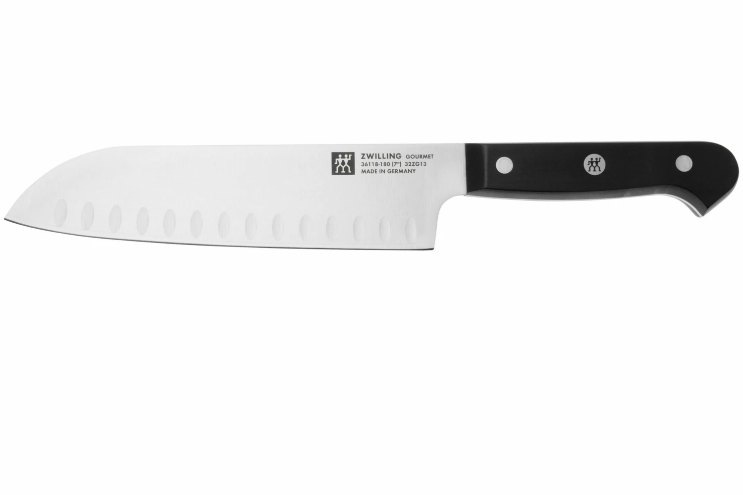 Zwilling Gourmet Santoku Mit Kullen 18 Cm, 36118-181-0 3 Zwilling Gourmet Santoku Mit Kullen 18 Cm, 36118-181-0